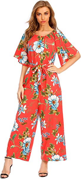 floral jumpsuit